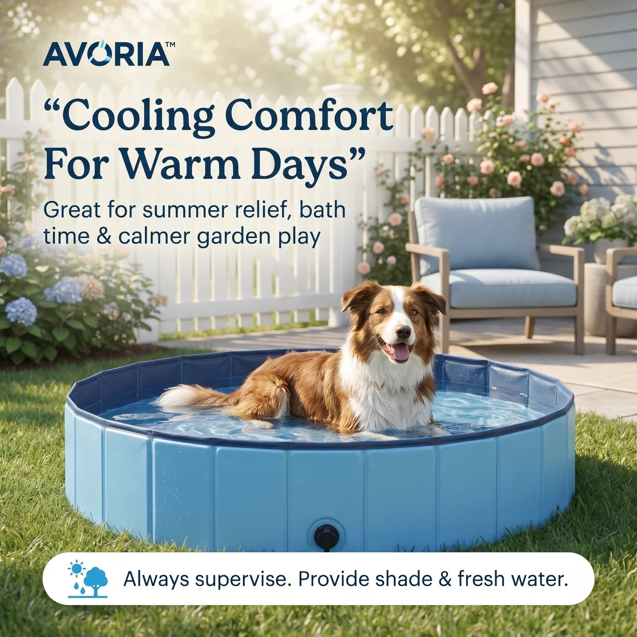 AVORIA™ CoolFold Dog Pool