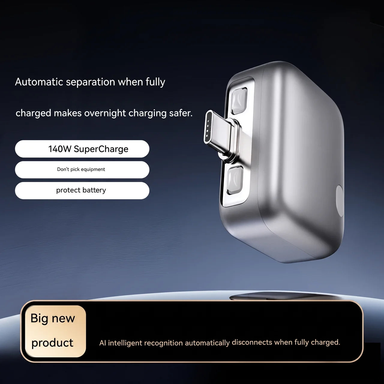 AVORIA™ SafeStop Auto-Release Charger